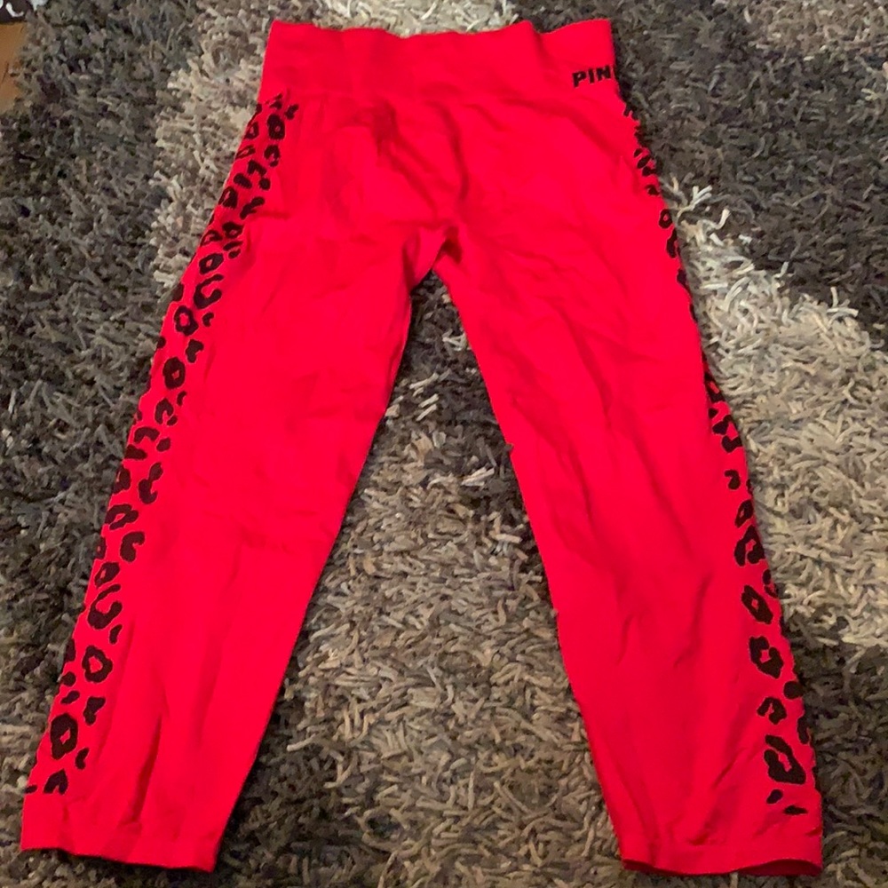 Pink Cool & Comfy leggings good cond size XL